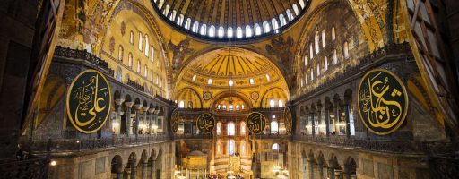 A timeless Istanbul landmark, the Hagia Sophia on a Private Guided Tours in Istanbul