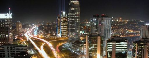 An image of 4. Levent, a bustling business district in Istanbul to discover with our Istanbul Tours for Business Travelers
